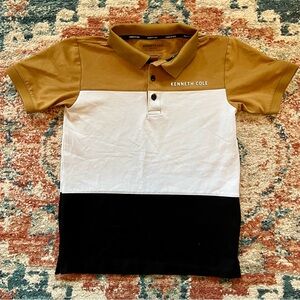 Kenneth Cole short sleeve polo shirt. Boys size 8. New without tags.